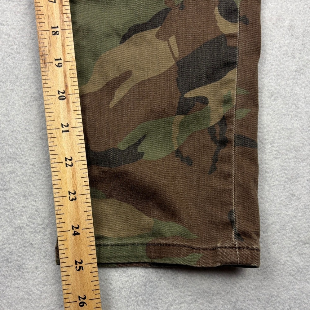 Polo Ralph Lauren Sullivan Slim Pants Boys 12 Green Camo Stretch Twill Chinos - Picture 8 of 15